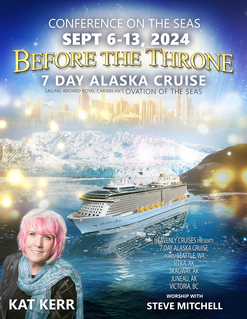 Kat Kerr and Steve Mitchell - Before the Throne Cruise